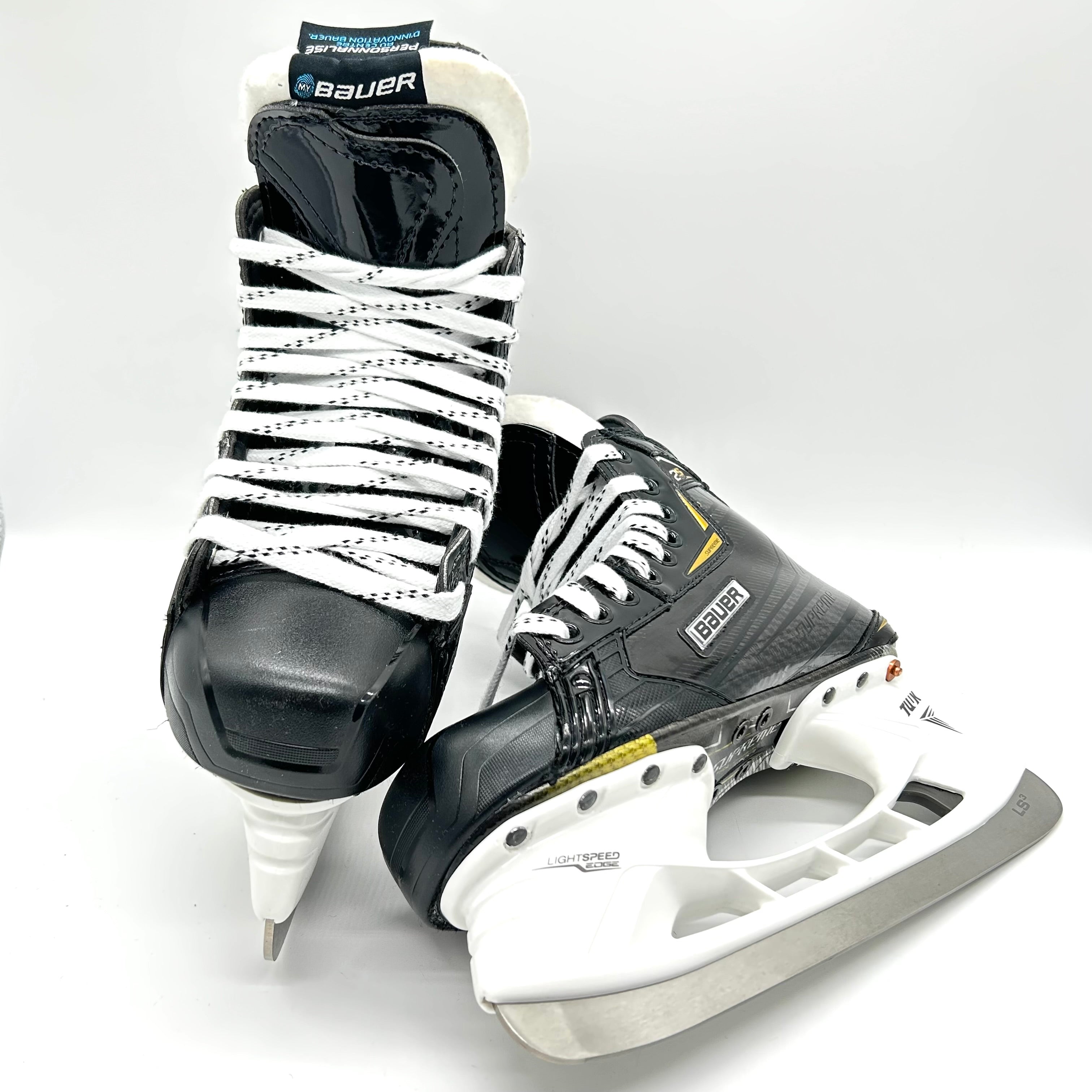 Bauer Supreme 2S Pro - Patins de hockey Pro Stock - Taille 4.5E